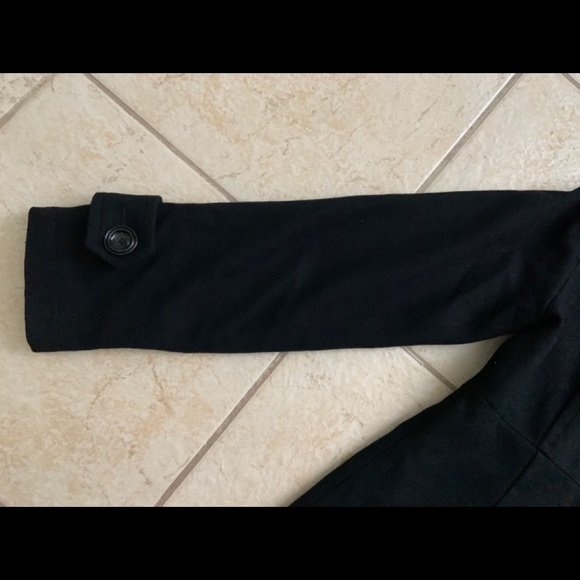 GAP high funnel collar peacoat black size size XS - Picture 10 of 12
